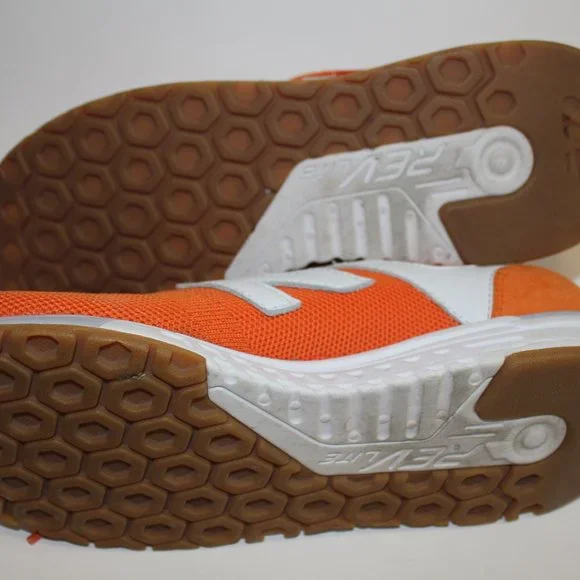 New Balance Rev Lite 247 Orange White Mesh Sneakers Shoes SAMPLE Men Size 10.5 ? - Picture 7 of 12